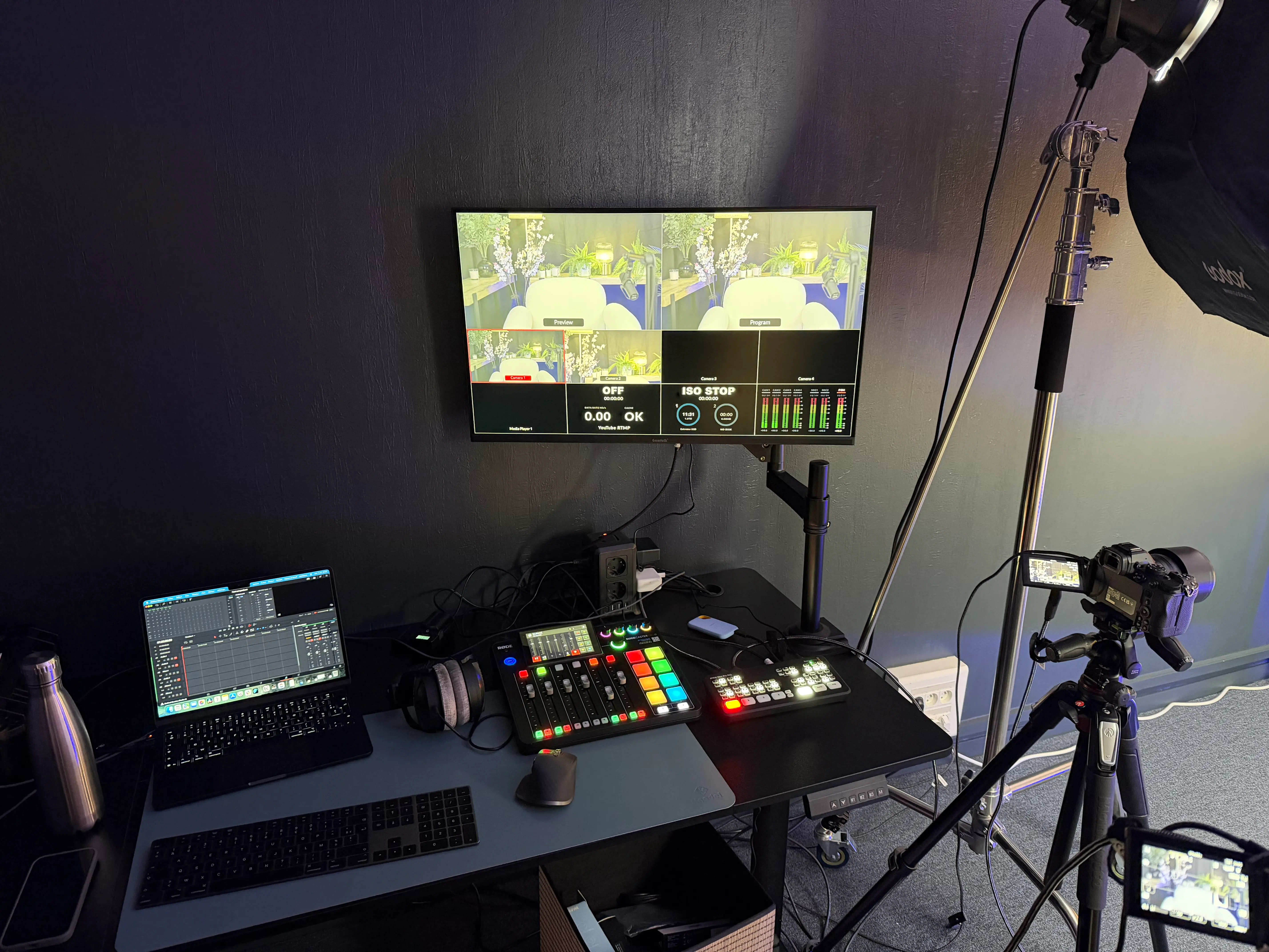 Régie du studio